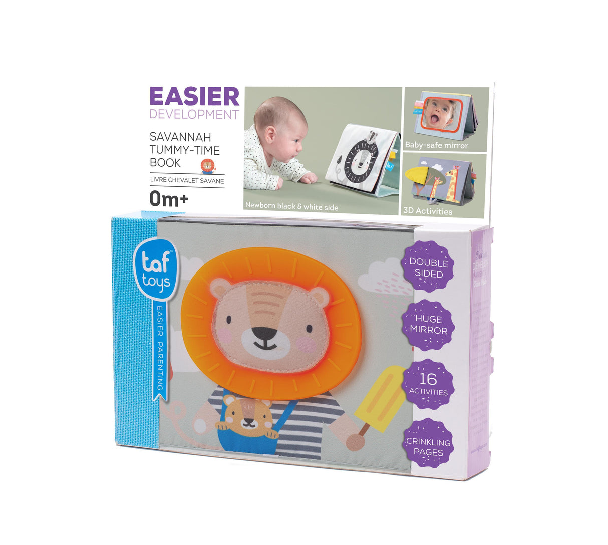 Taf Toys abpusēja mīksta grāmata mazuļiem "Pasaka"