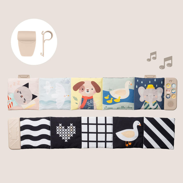 Taf Toys abpusēja mīksta grāmata mazuļiem "Pasaka"