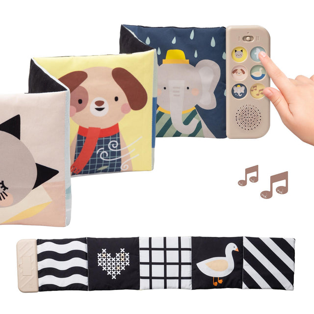 Taf Toys abpusēja mīksta grāmata mazuļiem "Pasaka"