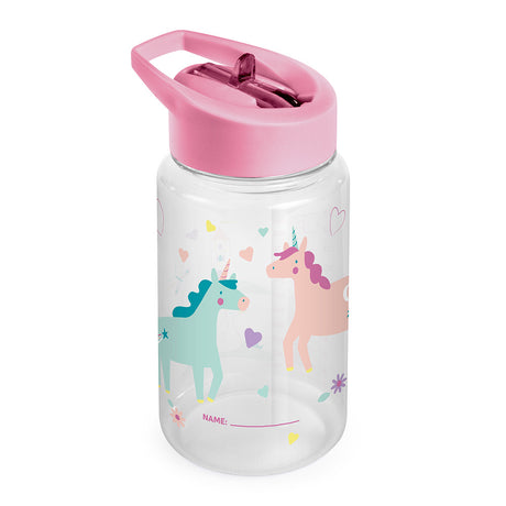 Miniland vaikiška gertuvė su šiaudeliu Kiddie Bottle Fantasy, 450 ml