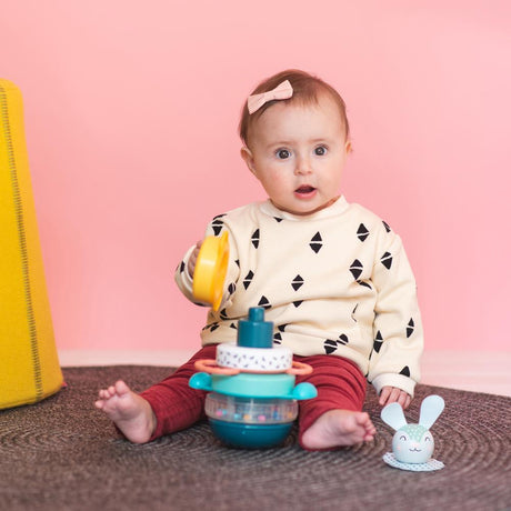 Taf Toys abpusēja mīksta grāmata mazuļiem "Pasaka"