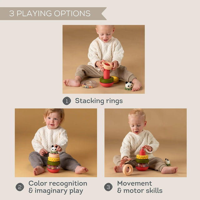 Taf Toys abpusēja mīksta grāmata mazuļiem "Pasaka"