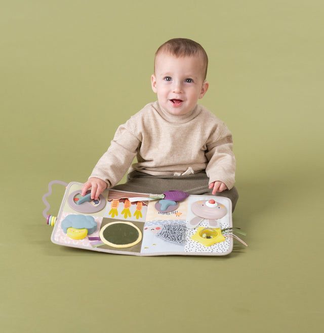 Taf Toys abpusēja mīksta grāmata mazuļiem "Pasaka"