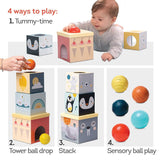 Taf Toys abpusēja mīksta grāmata mazuļiem "Pasaka"