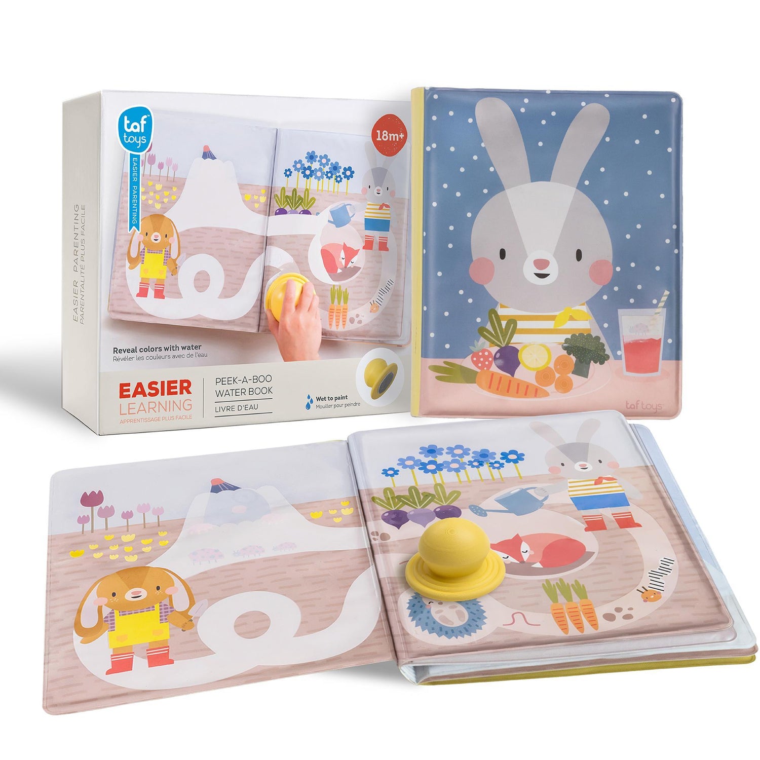 Taf Toys abpusēja mīksta grāmata mazuļiem "Pasaka"