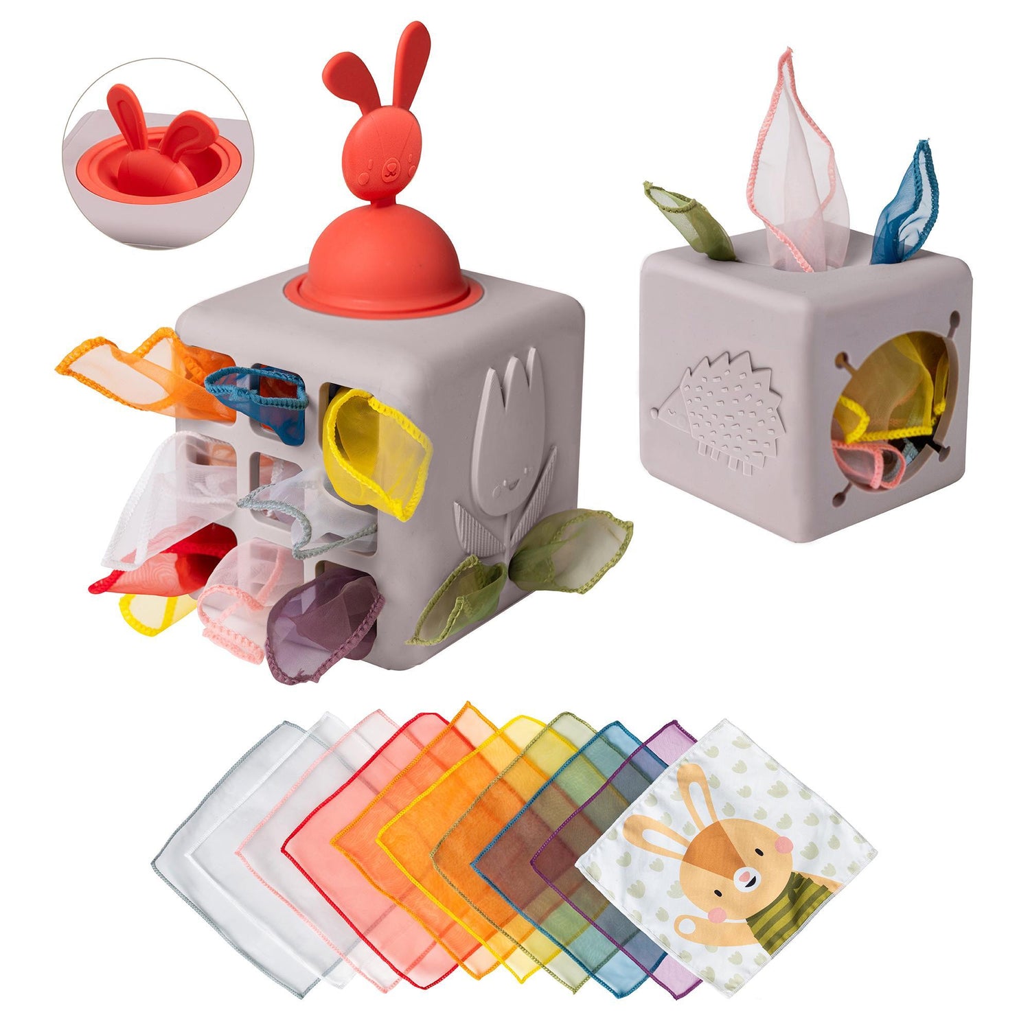 Taf Toys abpusēja mīksta grāmata mazuļiem "Pasaka"
