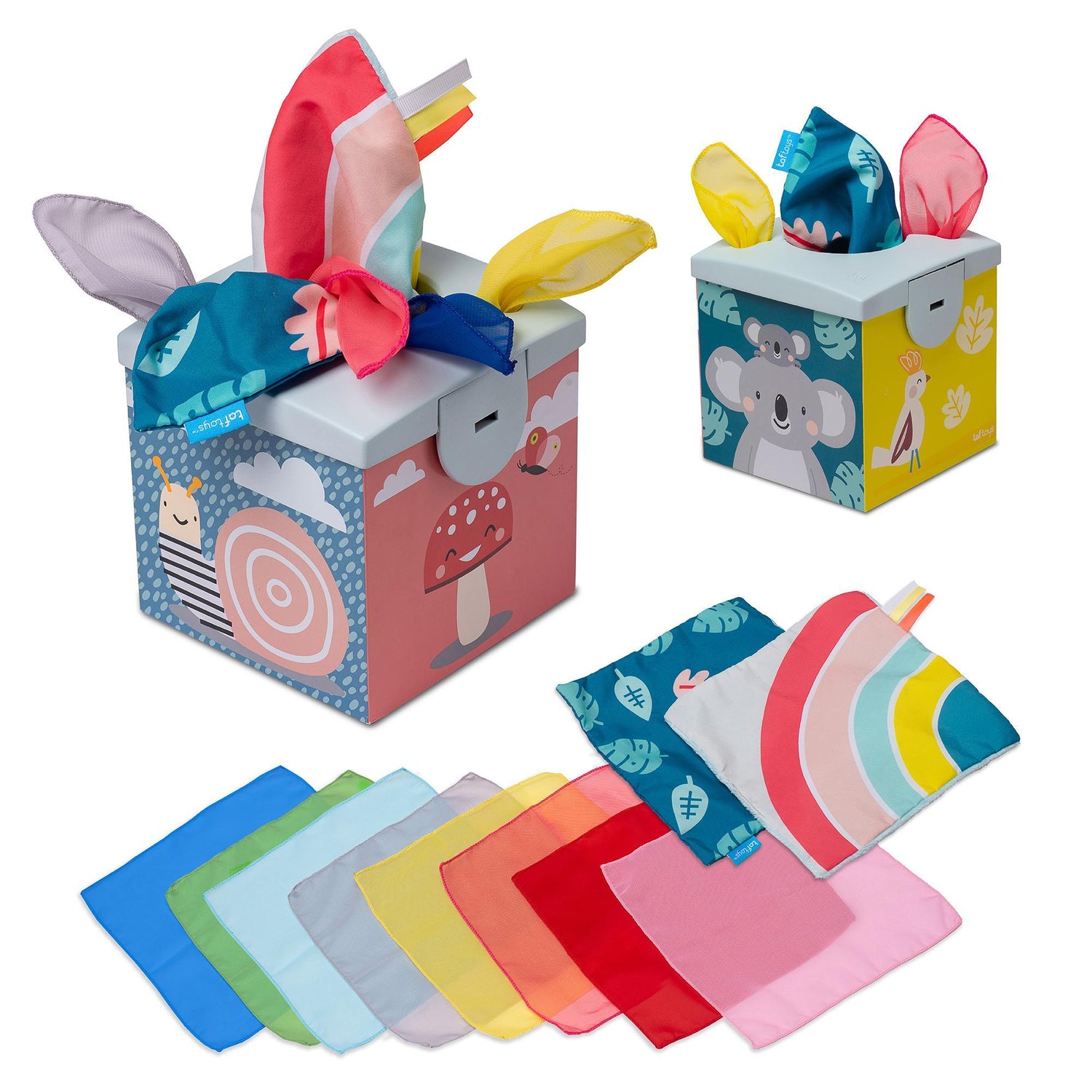 Taf Toys abpusēja mīksta grāmata mazuļiem "Pasaka"