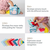 Taf Toys abpusēja mīksta grāmata mazuļiem "Pasaka"