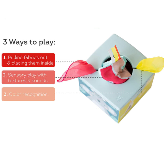 Taf Toys abpusēja mīksta grāmata mazuļiem "Pasaka"