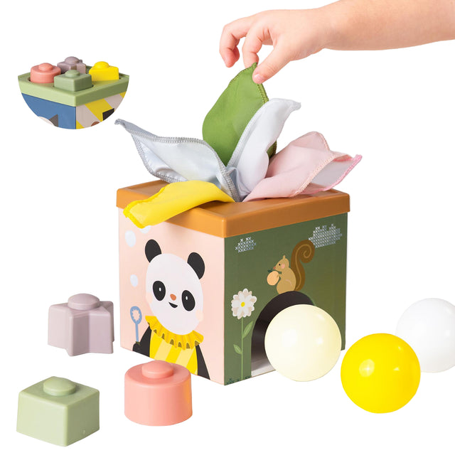 Taf Toys abpusēja mīksta grāmata mazuļiem "Pasaka"