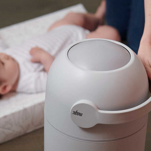 Autiņbiksīšu konteiners Magic (Majestic modelis, krāsa Balta) 