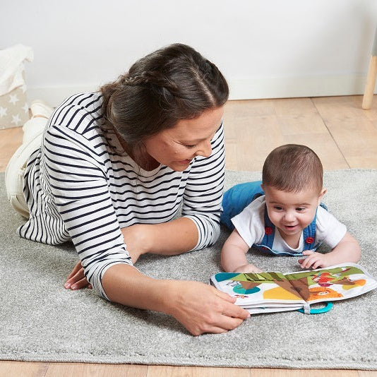 Taf Toys abpusēja mīksta grāmata mazuļiem "Pasaka"