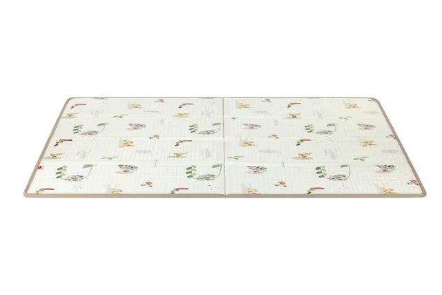 Tiny Love Boho Chic XL dvipusis sulankstomas lavinamasis putų kilimėlis, 150×150 cm, 0 mėn.+