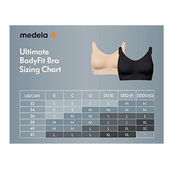 Medela Ultimate BodyFit nėščiosios ir maitinimo liemenėlė, dydis S