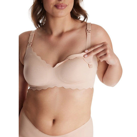 Carriwell bezšuvju māsu krūšturis / Original Nursing Bra Blue-Pink 