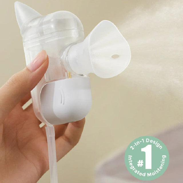 Momcozy BreezyClear Pro™ elektrinis nosies aspiratorius kūdikiams su dulksnos funkcija
