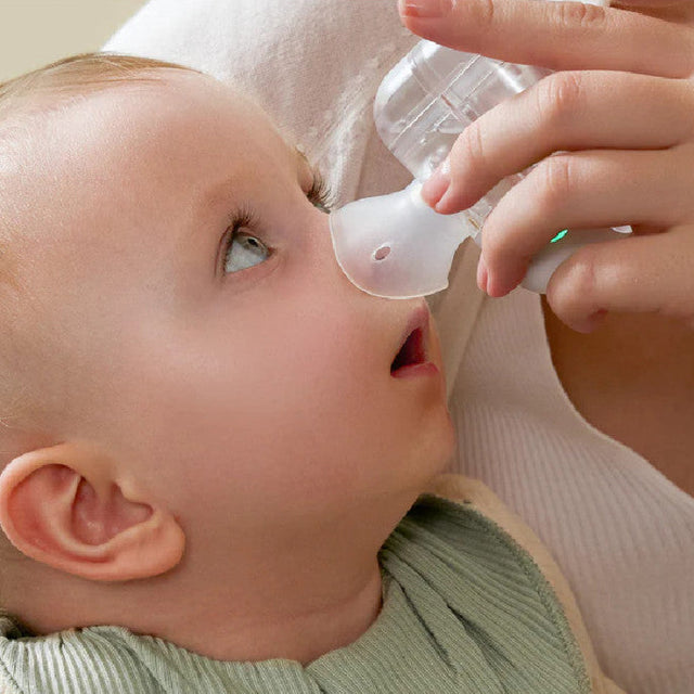 Momcozy BreezyClear Pro™ elektrinis nosies aspiratorius kūdikiams su dulksnos funkcija