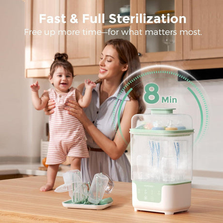 Baby Brezza SuperFast Sterilizer Dryer pudeļu sterilizatora žāvētājs 