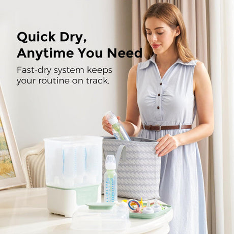 Baby Brezza SuperFast Sterilizer Dryer pudeļu sterilizatora žāvētājs 