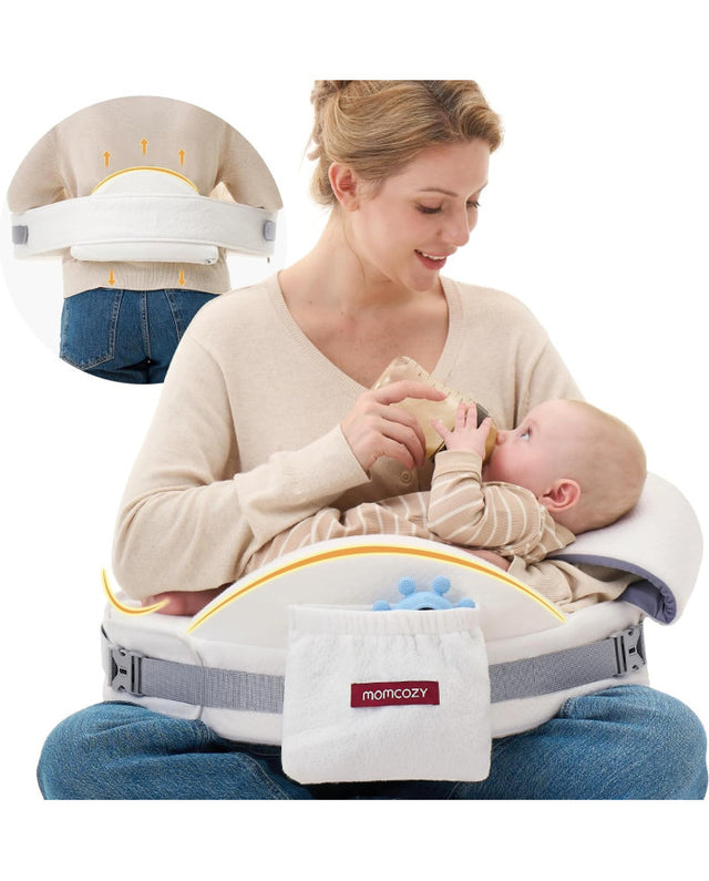 Momcozy CozyPro maitinimo pagalvė, white