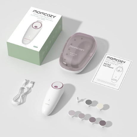 BBLUV elektriskā nagu griešanas mašīna zīdaiņiem un bērniem (nagu trimmeris)