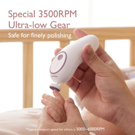 BBLUV elektriskā nagu griešanas mašīna zīdaiņiem un bērniem (nagu trimmeris)