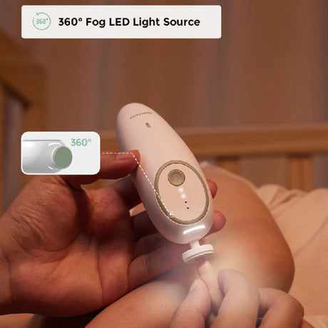 BBLUV elektriskā nagu griešanas mašīna zīdaiņiem un bērniem (nagu trimmeris)