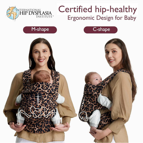 Momcozy ergonominė kūdikių nešioklė Leopard