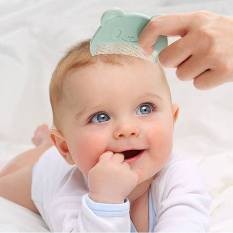 Mushie izglītojoša silikona zobu birste (Shifting Sand) 