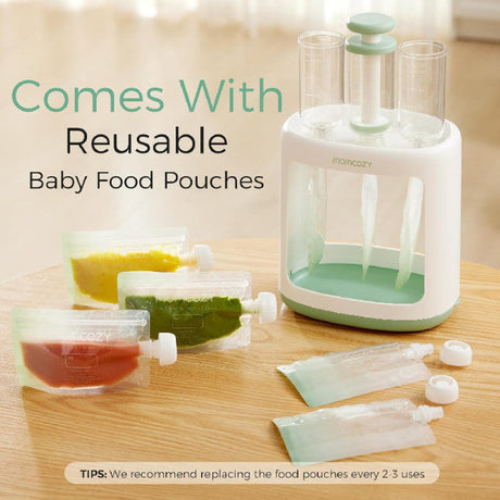 Twistshake vairākkārt lietojams saspiežams trauks biezeņiem (220 ml, dažādas krāsas) 