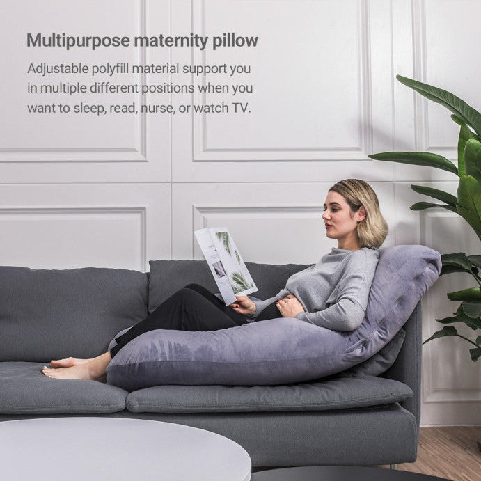 Doomoo Buddy barošanas un grūtniecības spilvens Tetra Jersey Green 