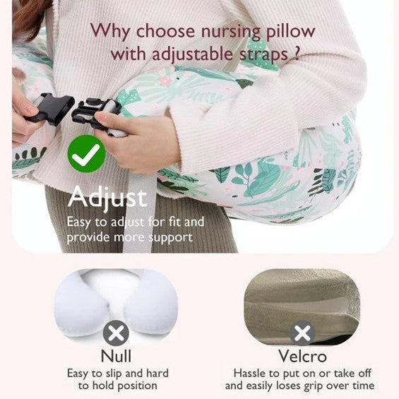 Doomoo Buddy barošanas un grūtniecības spilvens Tetra Jersey Green 