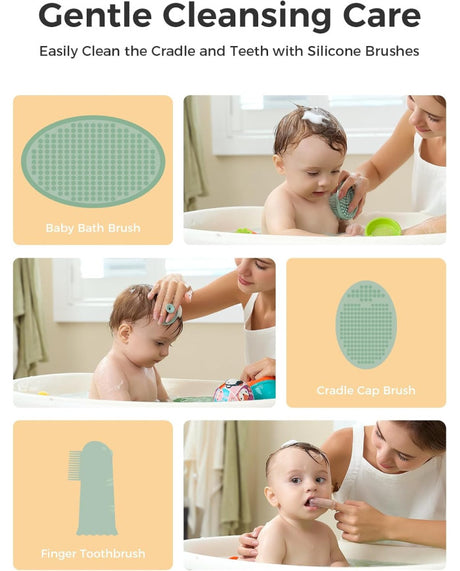 BBLUV elektriskā nagu griešanas mašīna zīdaiņiem un bērniem (nagu trimmeris)