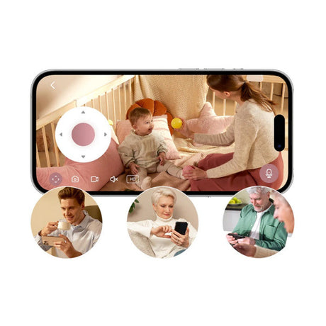 BBLUV Cäm HD video mobilā aukle