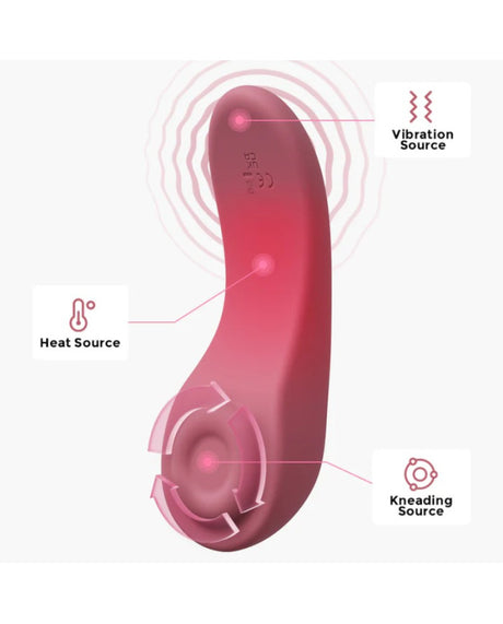Momcozy LM02 universalus krūtų masažuoklis su Shiatsu kamuoliukais „3 viename“