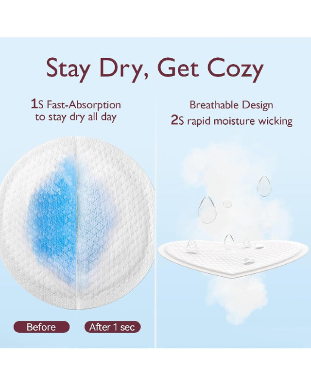 Momcozy itin ploni vienkartiniai žindymo įklotai į liemenėlę, 60 vnt.