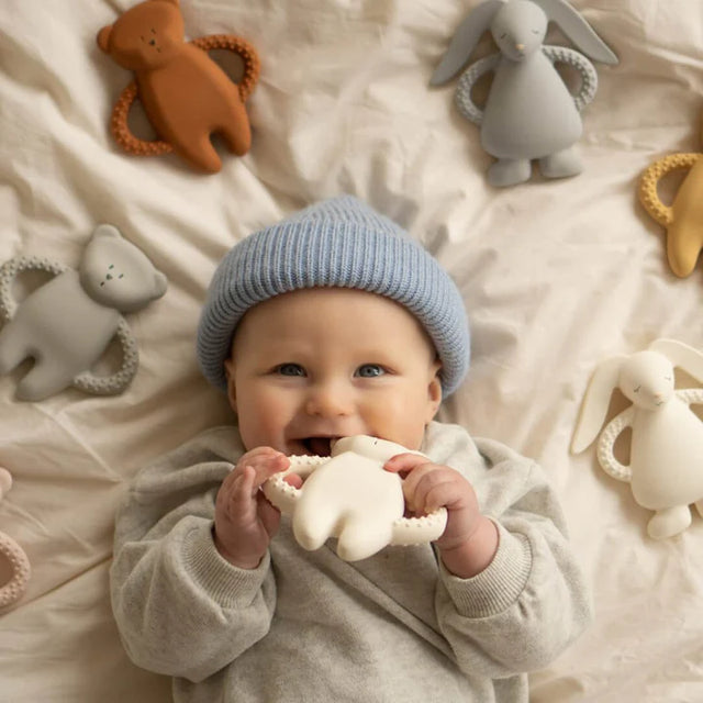 New Moonie 2.0 organiskais kolibri lācītis - kapučīno miega spilvens ar skaņas ierakstīšanas funkciju 