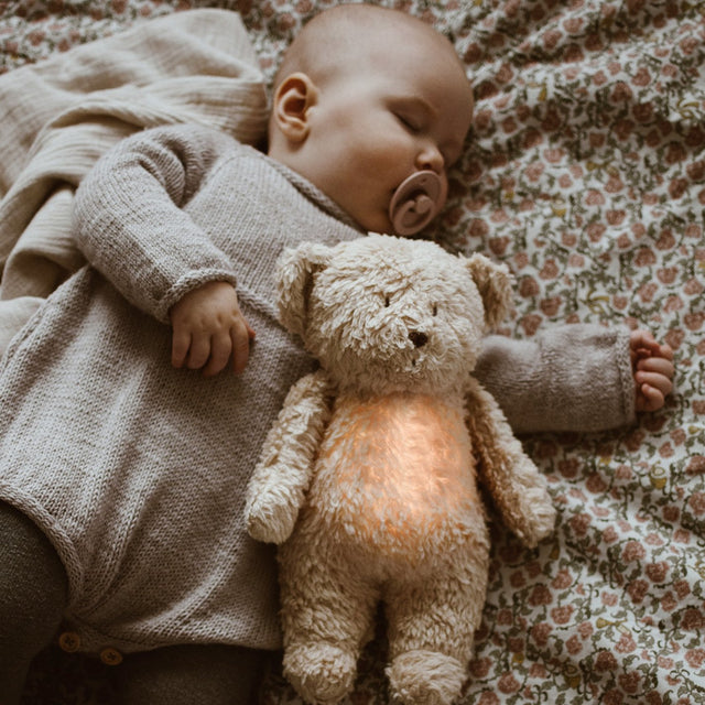 Moonie 2.0 organiskais kolibri lācītis - polārais miegs ar skaņas ierakstīšanas funkciju 