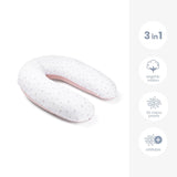 Doomoo Buddy barošanas un grūtniecības spilvens Blue Grey Moon 