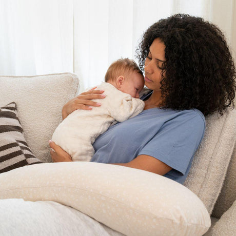 Doomoo Comfy Big barošanas un grūtniecības spilvens Tetra Grey 