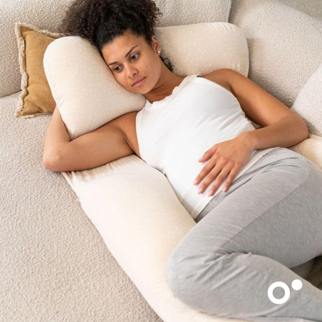 Doomoo Comfy Big barošanas un grūtniecības spilvens Tetra Grey 