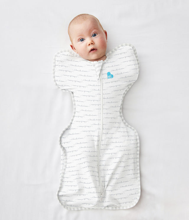 Love To Dream™ Swaddle Up™ miegmaišis Dreamer White TOG 1.0, 1 etapas, S dydis (Copy)