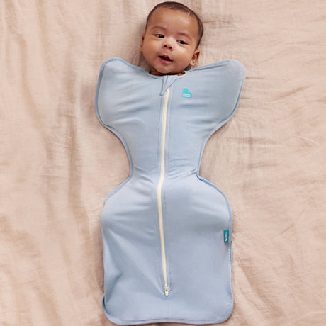 Love To Dream™ Swaddle Up™ miegmaišis Soft Blue TOG 1.0, 1 etapas, S dydis
