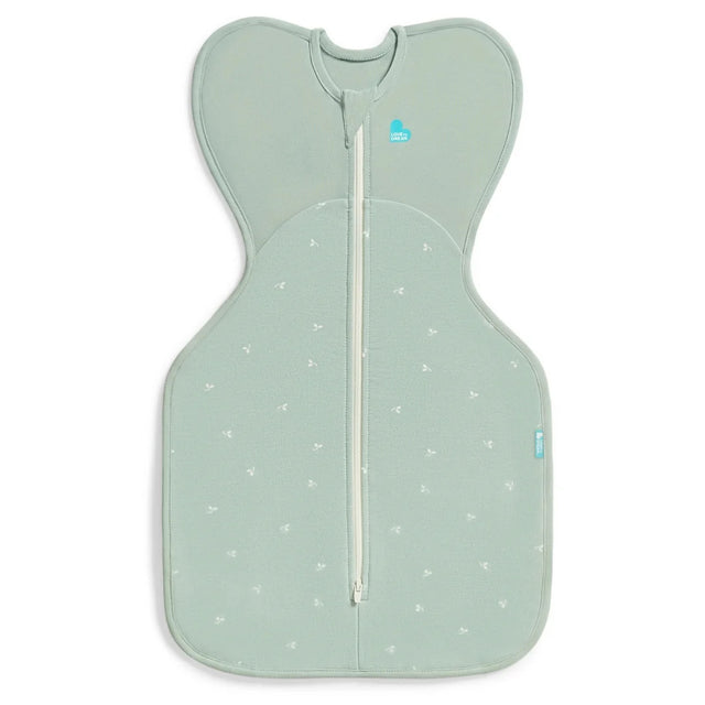 Love To Dream Swaddle UP™ vystymo miegmaišis Twigs Olive ETAPAS 1 TOG 1.5, S dydis