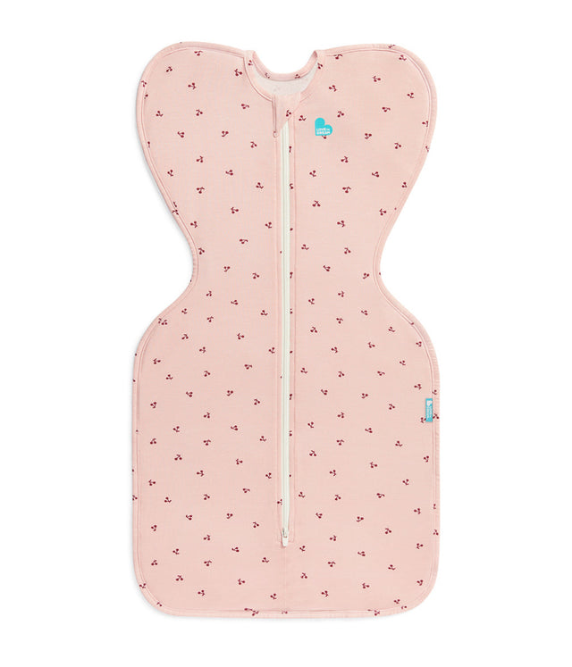 Love To Dream™ Swaddle Up™ bambukinės viskozės miegmaišis Cloud Blush Cherries TOG 1.0, 1 etapas, S dydis