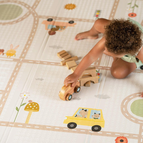 Taf Toys abpusēja mīksta grāmata mazuļiem "Pasaka"