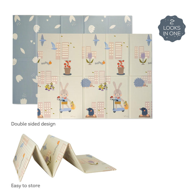 Taf Toys abpusēja mīksta grāmata mazuļiem "Pasaka"