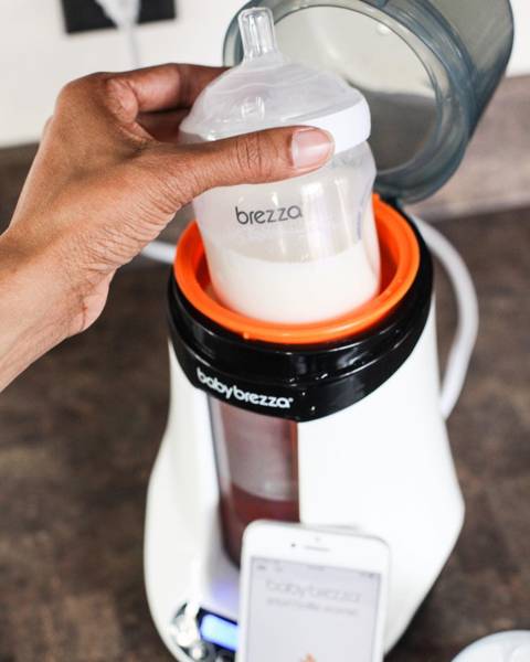 Baby Brezza Safe un Smart viedais pudeļu sildītājs 