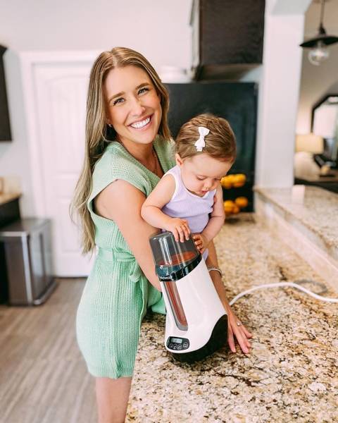 Baby Brezza Safe un Smart viedais pudeļu sildītājs 