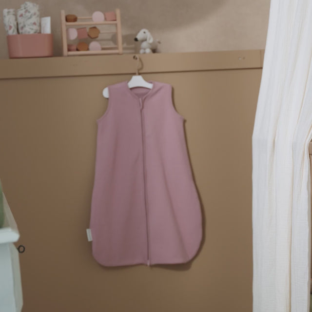Meyco Baby Studio kūdikio miegmaišis su kojytėmis Purple Pink, TOG 1.0